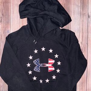 Women’s Under Armour Medium Black Logo Hoodie